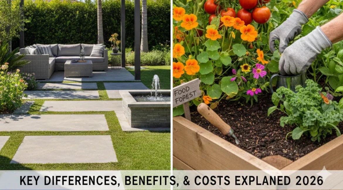 Landscaping vs Gardening: Key Differences, Benefits, Types Explained 2 ...