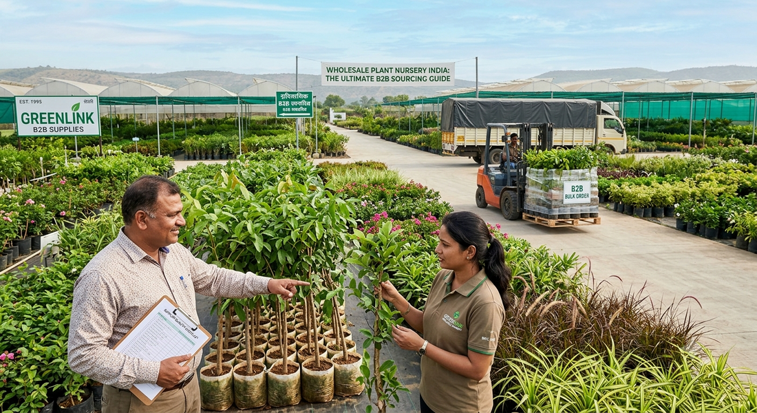 'WHOLESALE PLANT NURSERY INDIA: THE ULTIMATE B2B SOURCING GUIDE'."