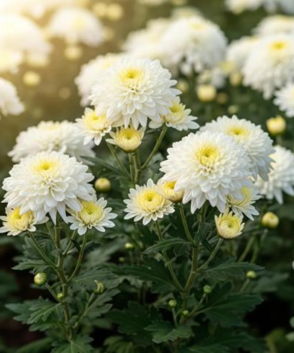 Chrysanthemum, Chrysanthemum morifolium, Guldaudi, Bagwani Nursery